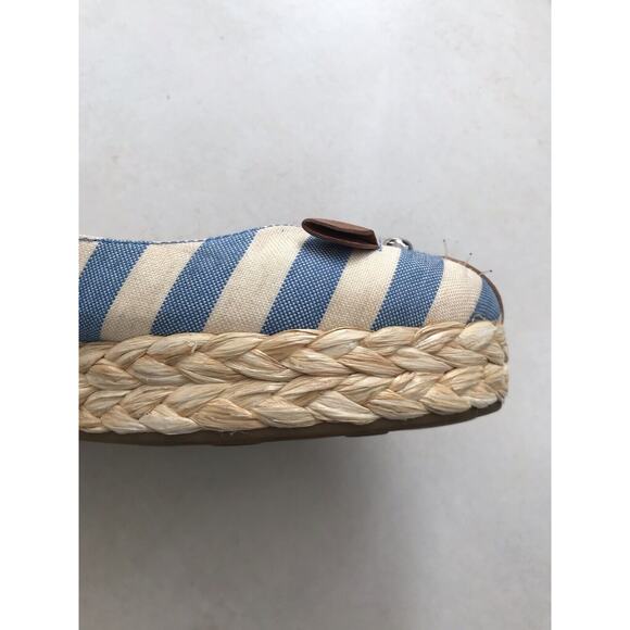 Marc by Marc Jacobs Espadrilles Striped Canvas Mouse FLAW - Picture 7 of 10